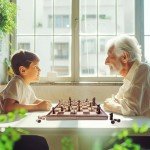 Magnetic Wooden Chess Set - 15 Inch Portable Game