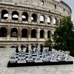 10" Portable Luxury Travel Chess Set with Storage