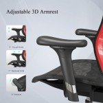 Ergonomic Mesh Office Chair with 3D Support