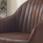 Modern Suede Armchair with Beech Wood Legs