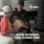 Magnetic Wooden Chess Set - 15 Inch Folding Travel