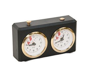 Black Mechanical Chess Clock by BHB