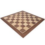 Classic Walnut Wooden Chess Board - 11.875 Inches