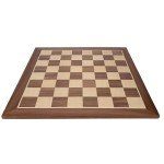 Classic Walnut Wooden Chess Board - 11.875 Inches