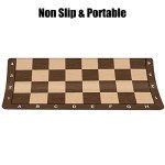 LEAP 20" Non-Slip Chess Board - Rollable Design