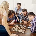 LEAP 20" Non-Slip Chess Board - Rollable Design