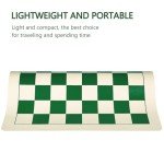 15.5" Roll-Up Portable Vinyl Chess Mat