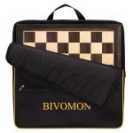 BIVOMON 21.25" Professional Wooden Chess Board
