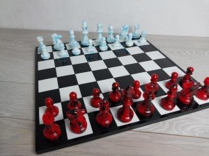 Custom Handmade Chess Set with 7cm King