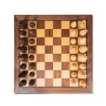 Premium 15" Wooden Chess Board for All Ages