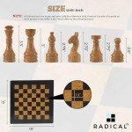 Elegant Black and Gold Marble Chess Set - 15