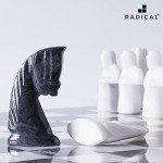 Marble Chess Set with Storage Box - 15 Inches