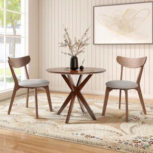 ERGOMASTER Small Dining Table and Chair Set