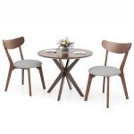 ERGOMASTER Small Dining Table and Chair Set