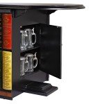 Nettlestone Library Chess Set Table and Chair Combo