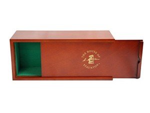 Mahogany Slide-top Chess Box by House of Staunton