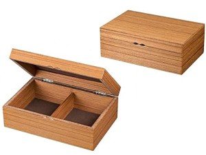 Wooden Chess Piece Storage Box - Standard Size