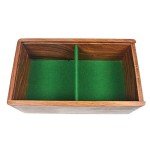 Elegant Sheesham Chess Storage Box with Sliding Lid