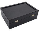 Wooden Chess Box with Storage for Standard Pieces