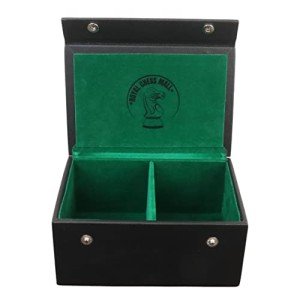 Leatherette Storage Box for Chess Pieces Set