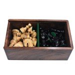 Elegant Sheesham Chess Storage Box with Sliding Lid