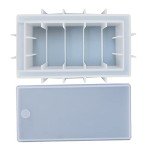 Resin Chess Storage Case Mold with Lid