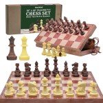 Magnetic Travel Chess Set for All Ages