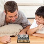 Mini Magnetic Chess Set with Folding Case – 3 in 1