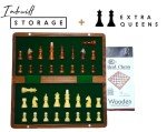 Premium Rosewood Magnetic Chess Set for Everyone