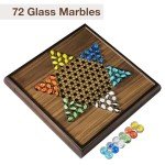 Magnetic 2-in-1 Chess and Chinese Checkers Set
