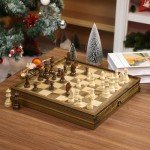 Peradix Magnetic 2-in-1 Chess and Checkers Set