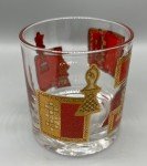 Vintage Martini Pitcher Chess Set with Glasses