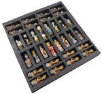 Cats vs Dogs Chess Set with 17" Rustic Board