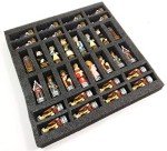 Royal Cats vs Dogs Chess Set with 18" Board