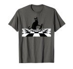 Ornery Cat Checkmate Chess Piece T-Shirt