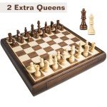 Magnetic 2-in-1 Chess and Chinese Checkers Set