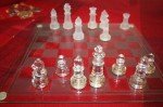 Elegant Glass Chess Set - Perfect Gift for Chess Lovers