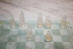 Elegant Glass Chess Set - Perfect Gift for Chess Lovers