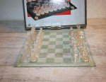 Elegant Glass Chess Set - Perfect Gift for Chess Lovers