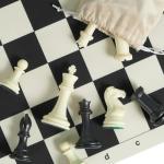 Elongdi Portable Tournament Chess Set with Extra Queens