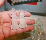 Elegant Glass Chess Set - Perfect Gift for Chess Lovers
