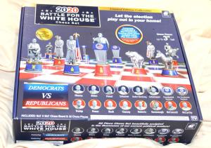 Collector's Edition Political Chess Set: Democrats vs. Republicans