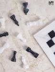 Elegant 12" Marble Chess Set with Storage Box