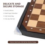 Woodronic 16" Maple & Cassia Chess Board