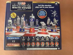 Collector's Edition Political Chess Set: Democrats vs. Republicans