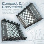 Magnetic 6-Inch Travel Chess Set with Extra Queens