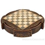 Compact Isle of Lewis Celtic Chess Set - 9