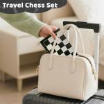 Magnetic Travel Chess Set with Extra Queens
