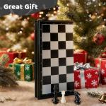 Magnetic Travel Chess Set with Extra Queens