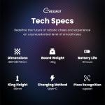 Chessnut Air Electronic Chess Set with AI and LEDs